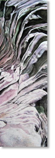 Rock Series 2 No.1 (2007)
12 x 38 cm
watercolour & ink on paper